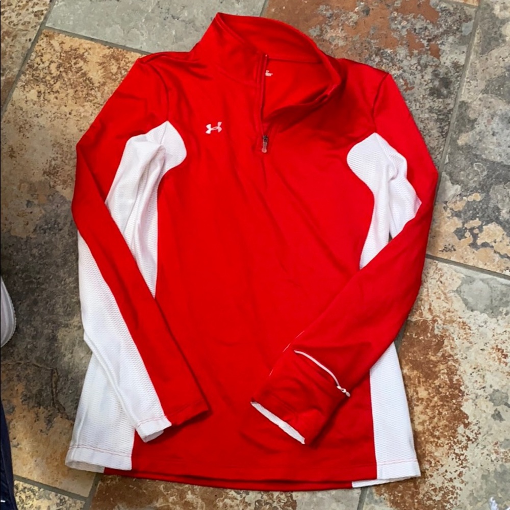 Under armor half zip